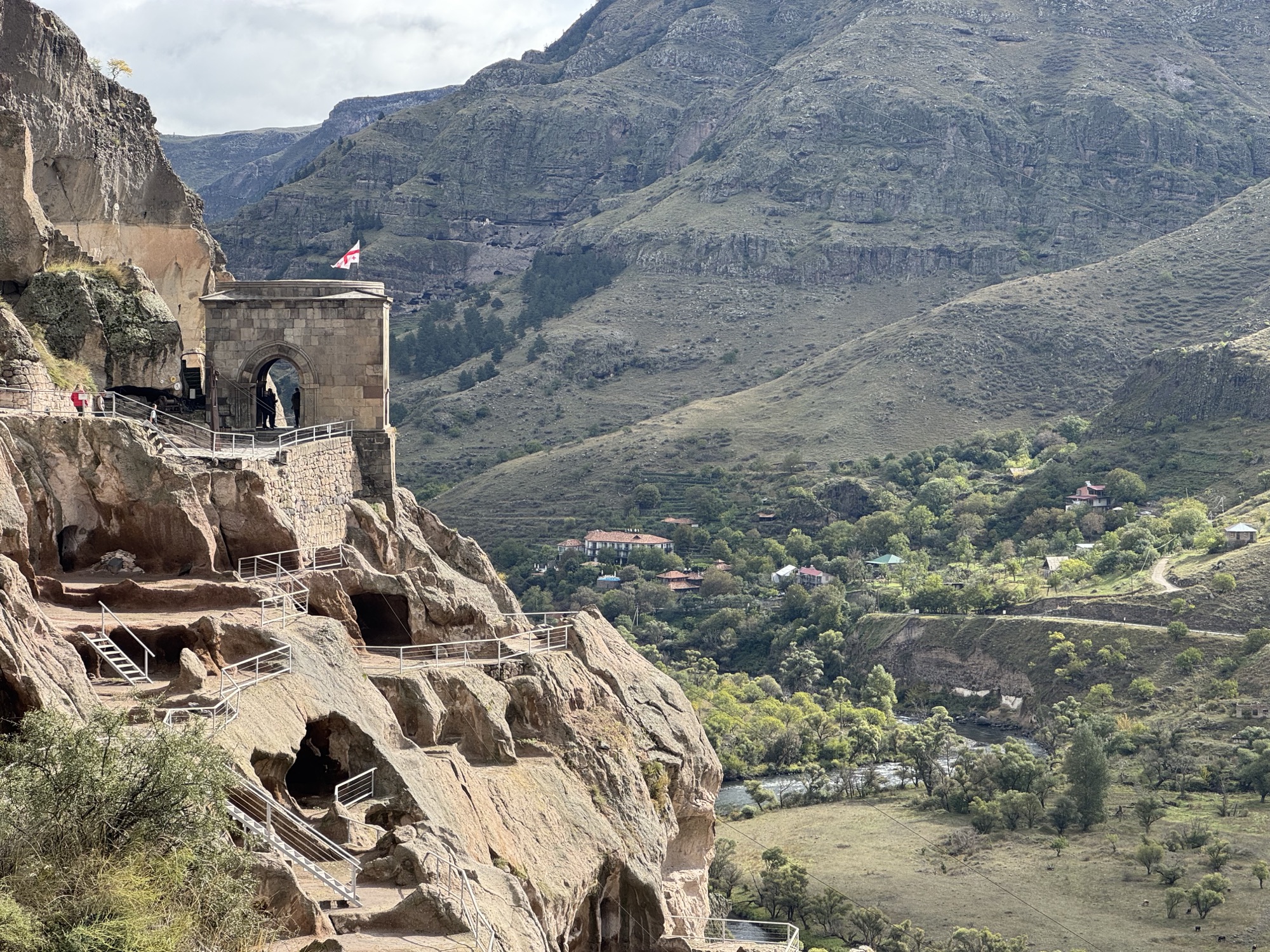 Vardzia’s cave monastery and valley